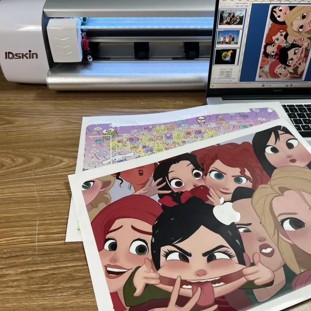 Beauty software makes laptop skin