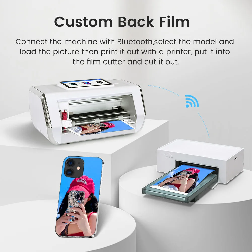 Daqin MINI Cutting Machine Custom Back Film