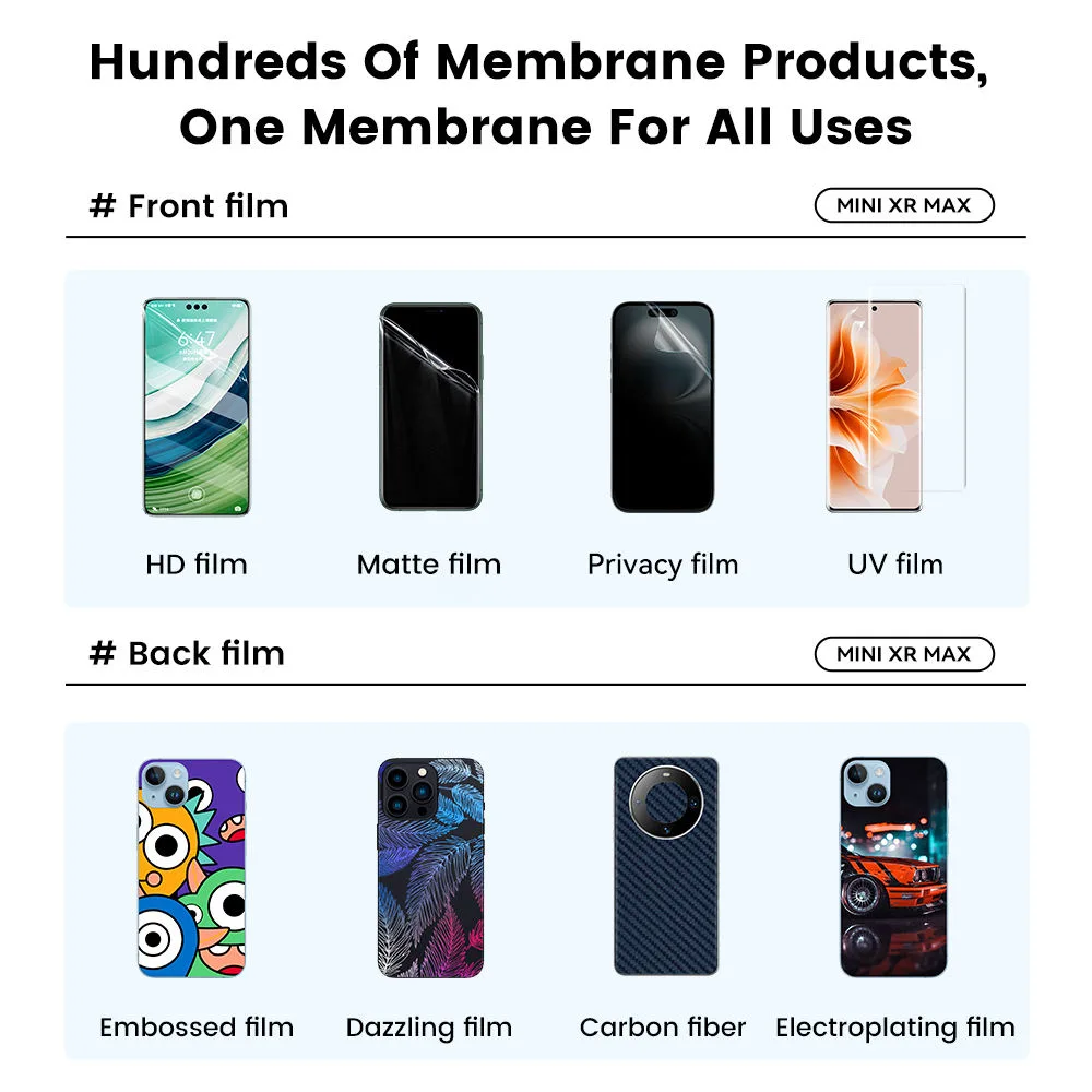 Daqin MINI cutting machine B158 Compatible models