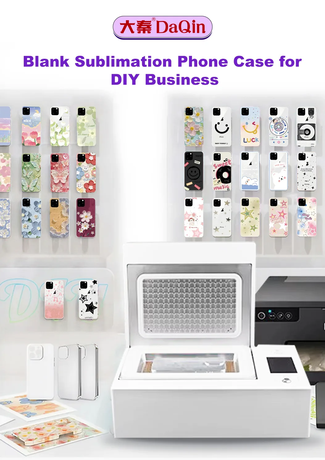 Blank Sublimation Phone Case for DIY Business